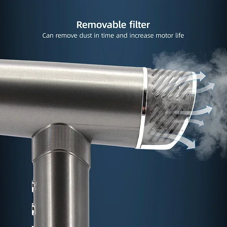 Pro Ionic Hair Dryer 2000W - Fast, Quiet, Efficient