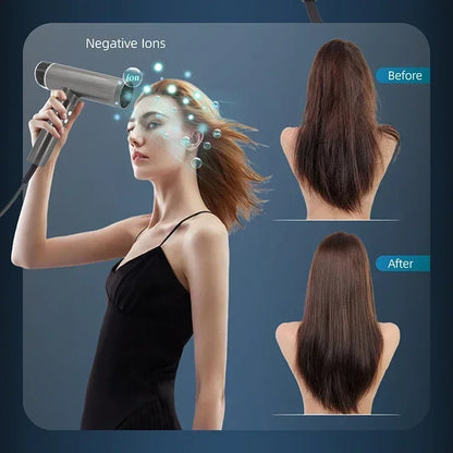 Pro Ionic Hair Dryer 2000W - Fast, Quiet, Efficient