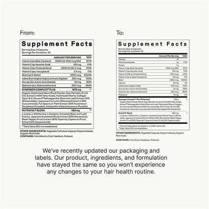 Thicker Hair Supplements 45+ - Dermatologist Recommended